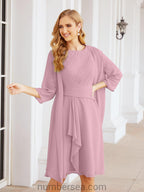 Sunnderly Mother of The Bride Dresses Prom Dress Casual Pleated Dress  SY28065