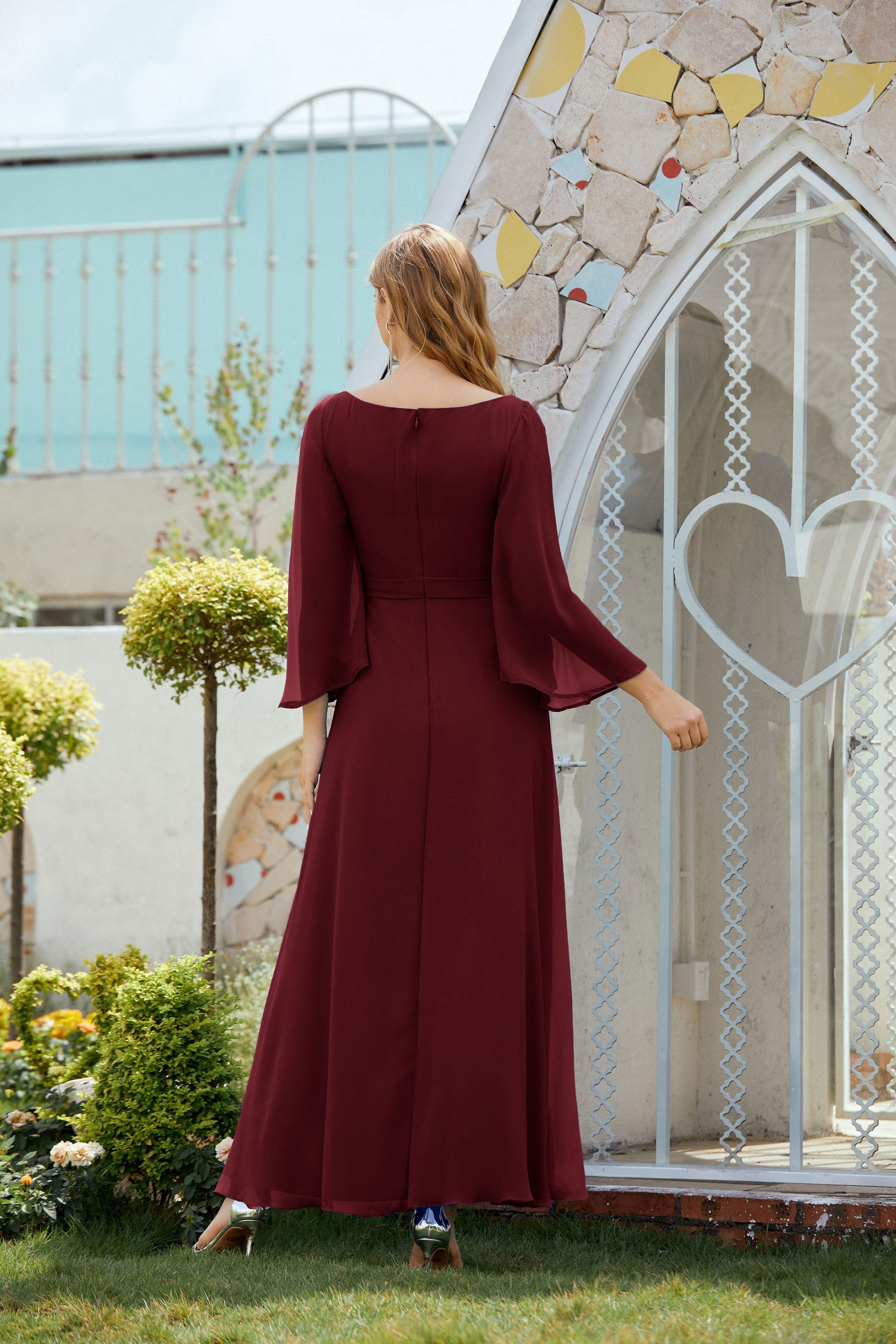 Sunnderly Mother of The Bride Dresses Formal Prom Dress for Wedding Guest SY28012