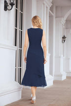 Sunnderly Two-Piece A-line Mother of The Bride Dress Formal Party Gown Dress SY28072