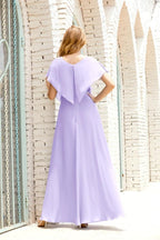 Baoleely  Mother of The Bride Dresses Plus Size V-Neck Floor Length Formal Prom Dress for Wedding Guest 28020