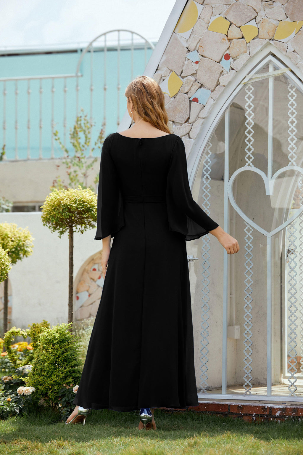 Sunnderly Mother of The Bride Dresses Formal Prom Dress for Wedding Guest SY28012
