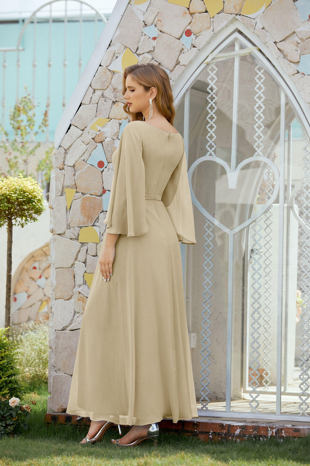 Sunnderly Mother of The Bride Dresses Formal Prom Dress for Wedding Guest SY28012