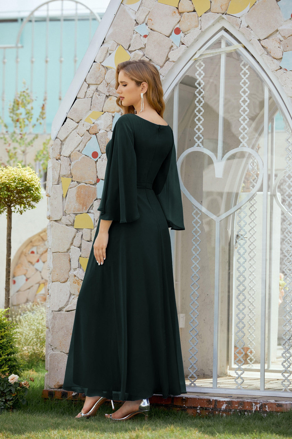 Sunnderly Mother of The Bride Dresses Formal Prom Dress for Wedding Guest SY28012