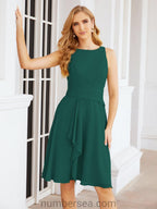 Sunnderly Mother of The Bride Dresses Prom Dress Casual Pleated Dress  SY28065