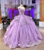 Purple Ball Gown Prom Dresses Long Sexy Prom Dress Y4366