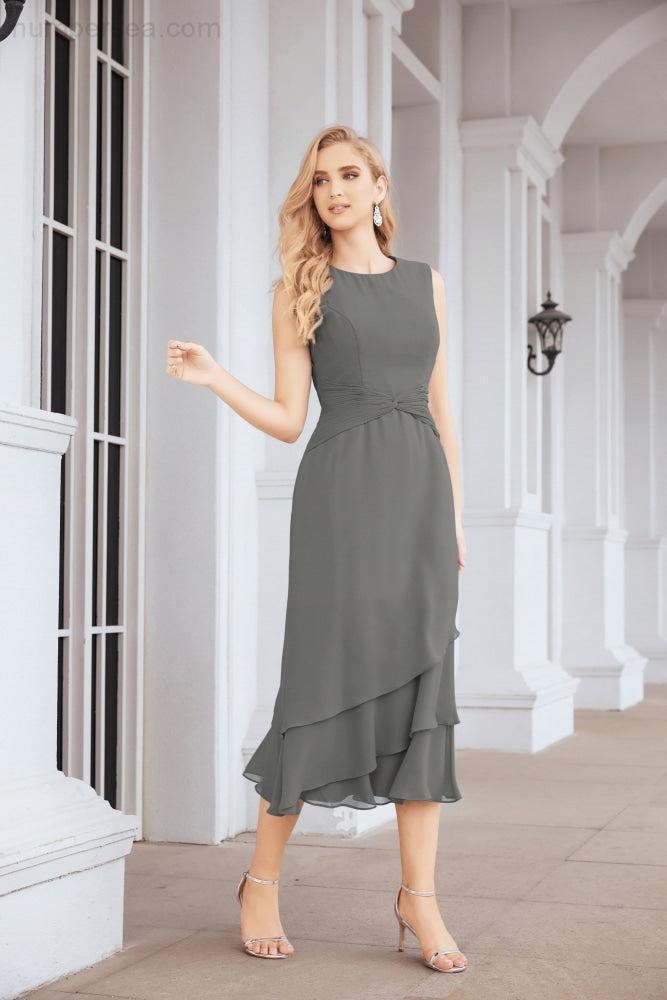 Sunnderly Two-Piece A-line Mother of The Bride Dress Formal Party Gown Dress SY28072