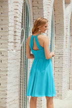 Sleeveless Homecoming Dresses Formal Cocktail Prom Gown 28014