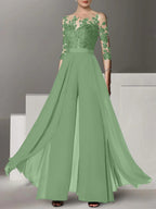 A-Line/Princess Mother of the Bride Dresses with Applique