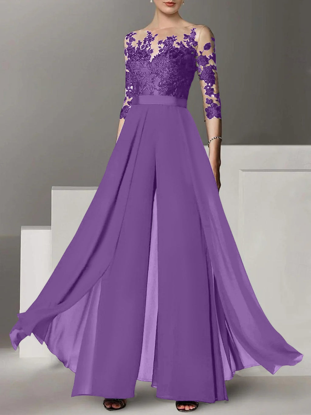 A-Line/Princess Mother of the Bride Dresses with Applique