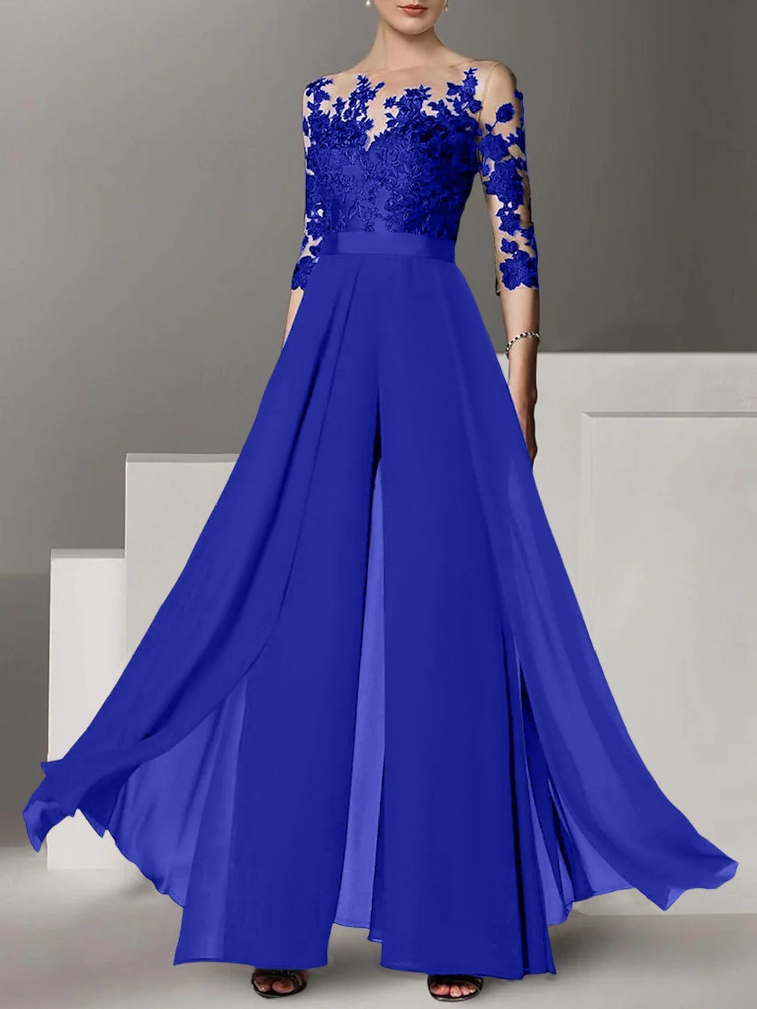 A-Line/Princess Mother of the Bride Dresses with Applique