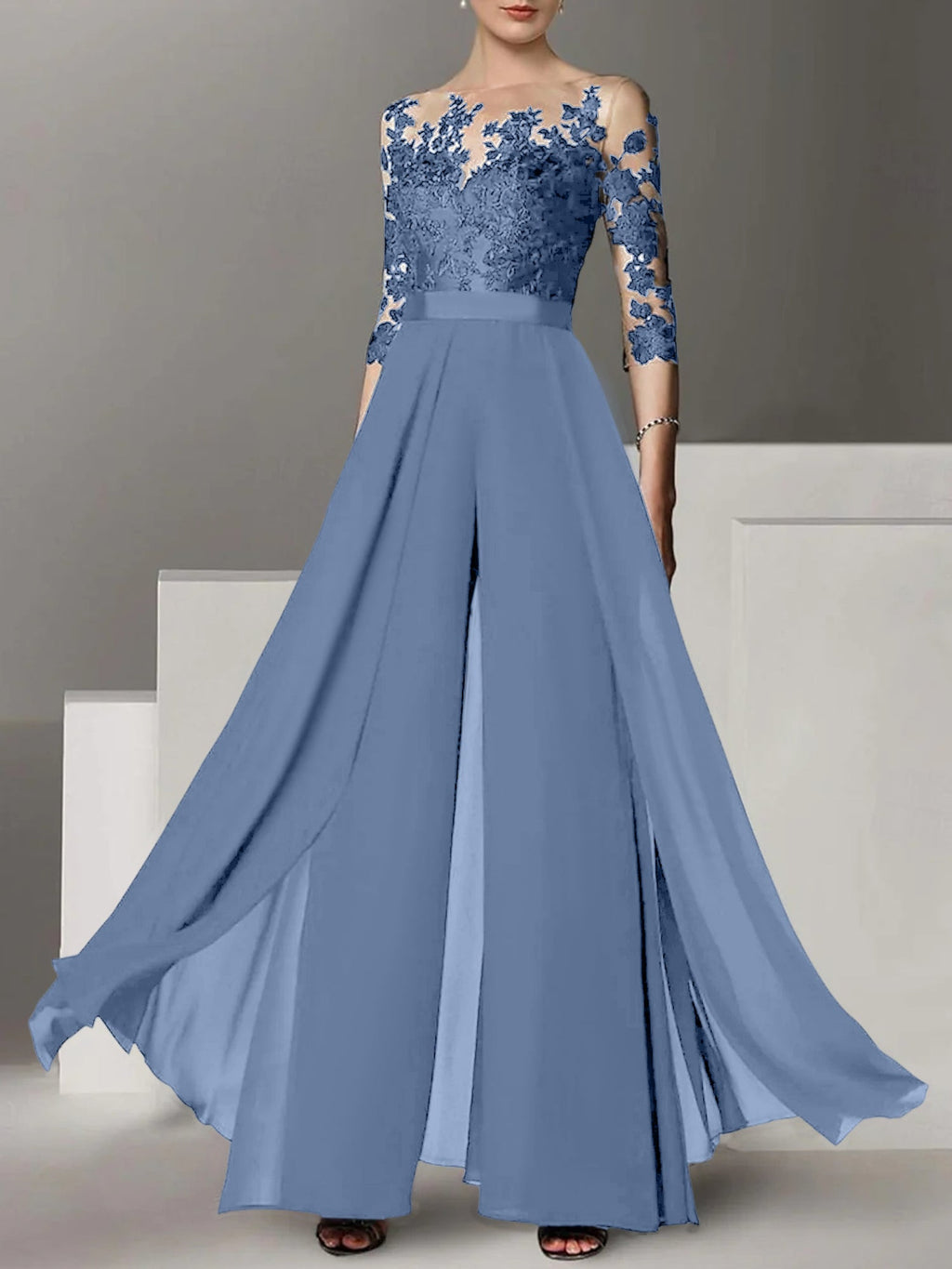 A-Line/Princess Mother of the Bride Dresses with Applique