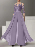 A-Line/Princess Mother of the Bride Dresses with Applique