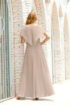 Baoleely  Mother of The Bride Dresses Plus Size V-Neck Floor Length Formal Prom Dress for Wedding Guest 28020