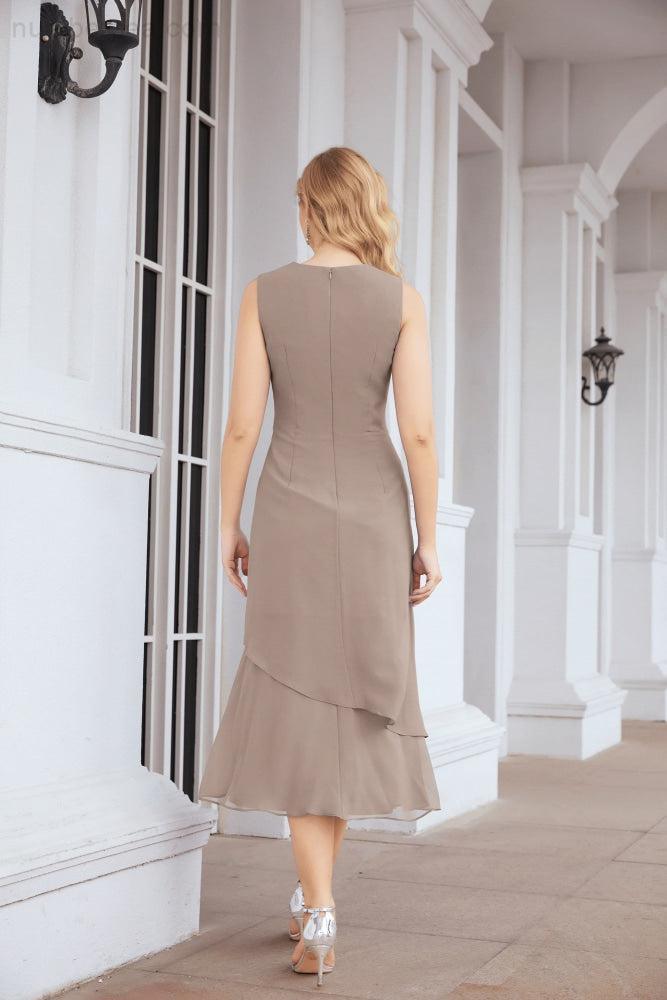 Sunnderly Two-Piece A-line Mother of The Bride Dress Formal Party Gown Dress SY28072