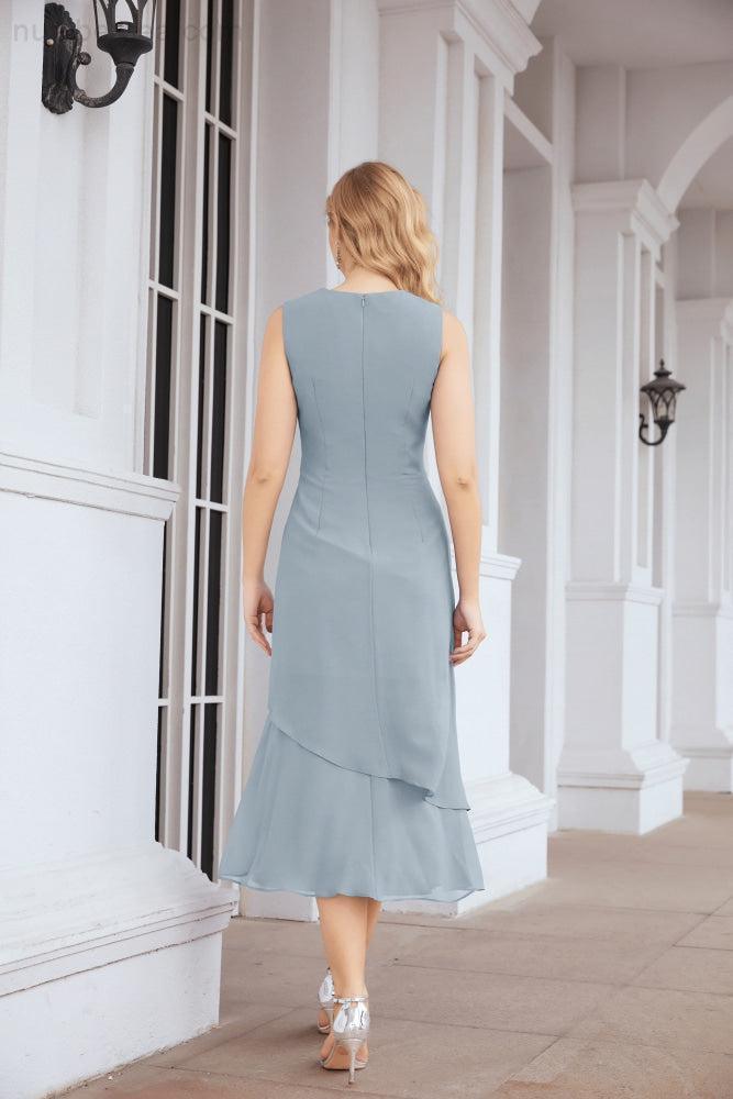 Sunnderly Two-Piece A-line Mother of The Bride Dress Formal Party Gown Dress SY28072