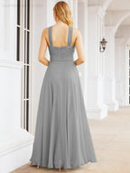 Numbersea Crisscross Halter Bridesmaid Dresses for Party Wedding Evening Prom Maxi Ball Gowns 28053