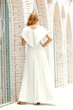 Baoleely  Mother of The Bride Dresses Plus Size V-Neck Floor Length Formal Prom Dress for Wedding Guest 28020