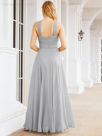 Numbersea Crisscross Halter Bridesmaid Dresses for Party Wedding Evening Prom Maxi Ball Gowns 28053
