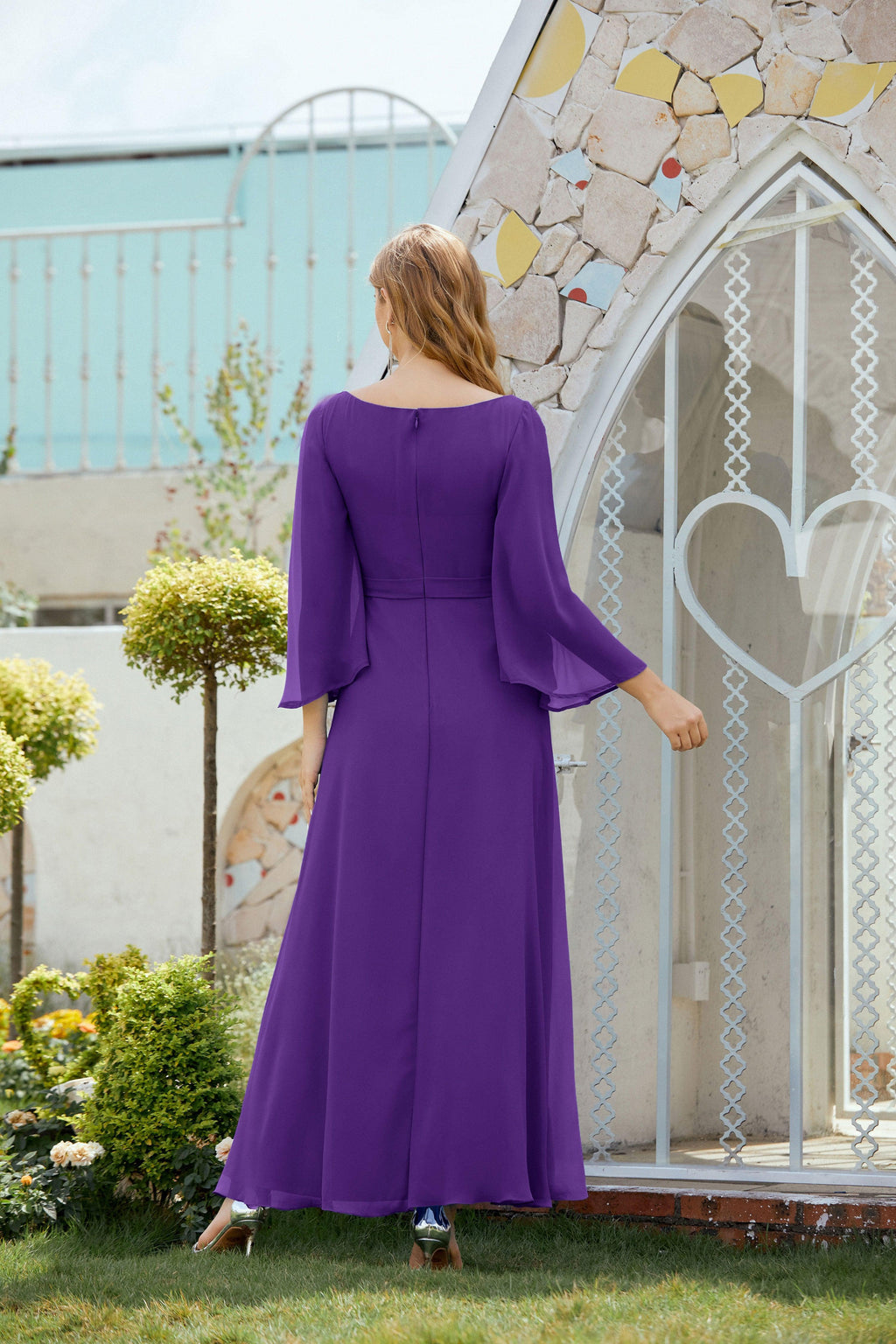 Sunnderly Mother of The Bride Dresses Formal Prom Dress for Wedding Guest SY28012