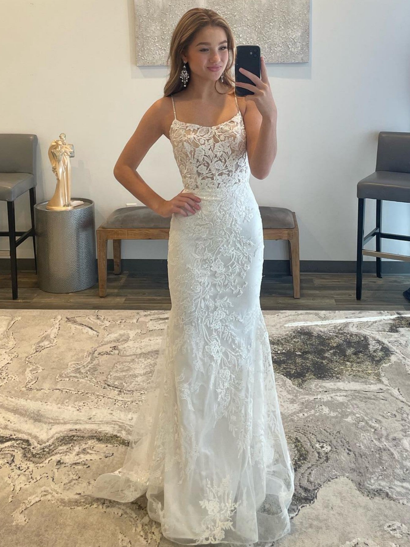 Mermaid Prom Dress Long Evening Dress