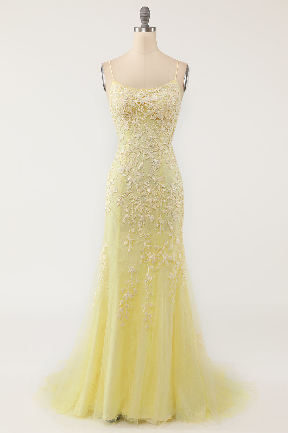 Mermaid Long Prom Dress Backless Evening Dress