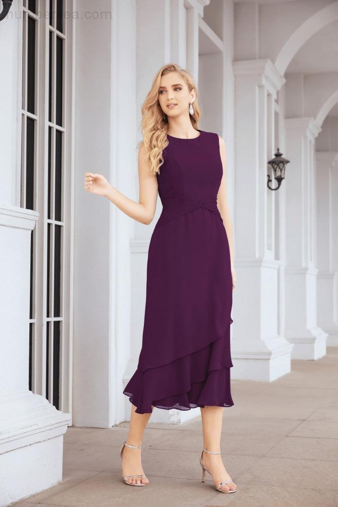 Sunnderly Two-Piece A-line Mother of The Bride Dress Formal Party Gown Dress SY28072
