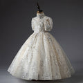 First Communion Dress Girls Pageant Dresses Baby Girl Luxurious Wedding Sequin Princess Dress