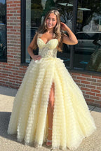 Gorgeous A Line Sweetheart Corset Pink Prom Dress with Appliques