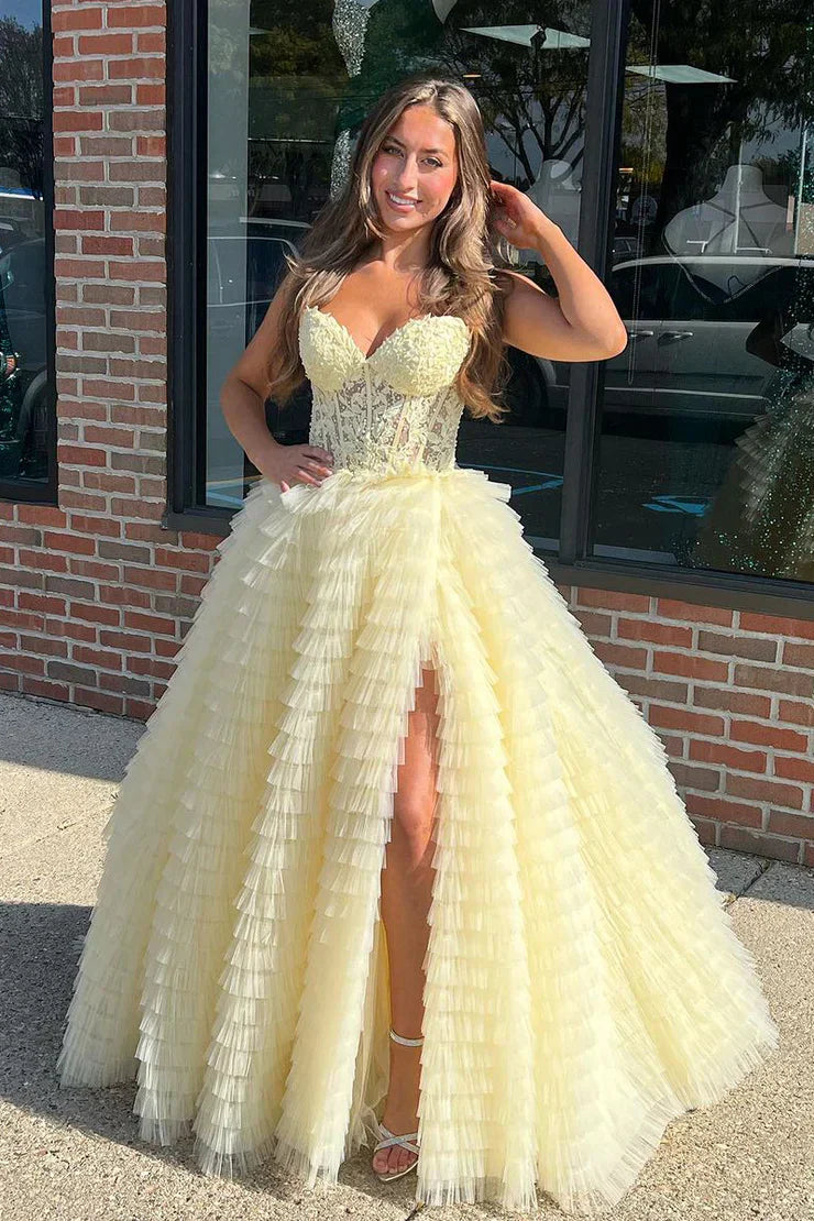 Gorgeous A Line Sweetheart Corset Pink Prom Dress with Appliques