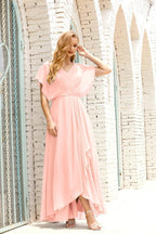 Baoleely  Mother of The Bride Dresses Plus Size V-Neck Floor Length Formal Prom Dress for Wedding Guest 28020