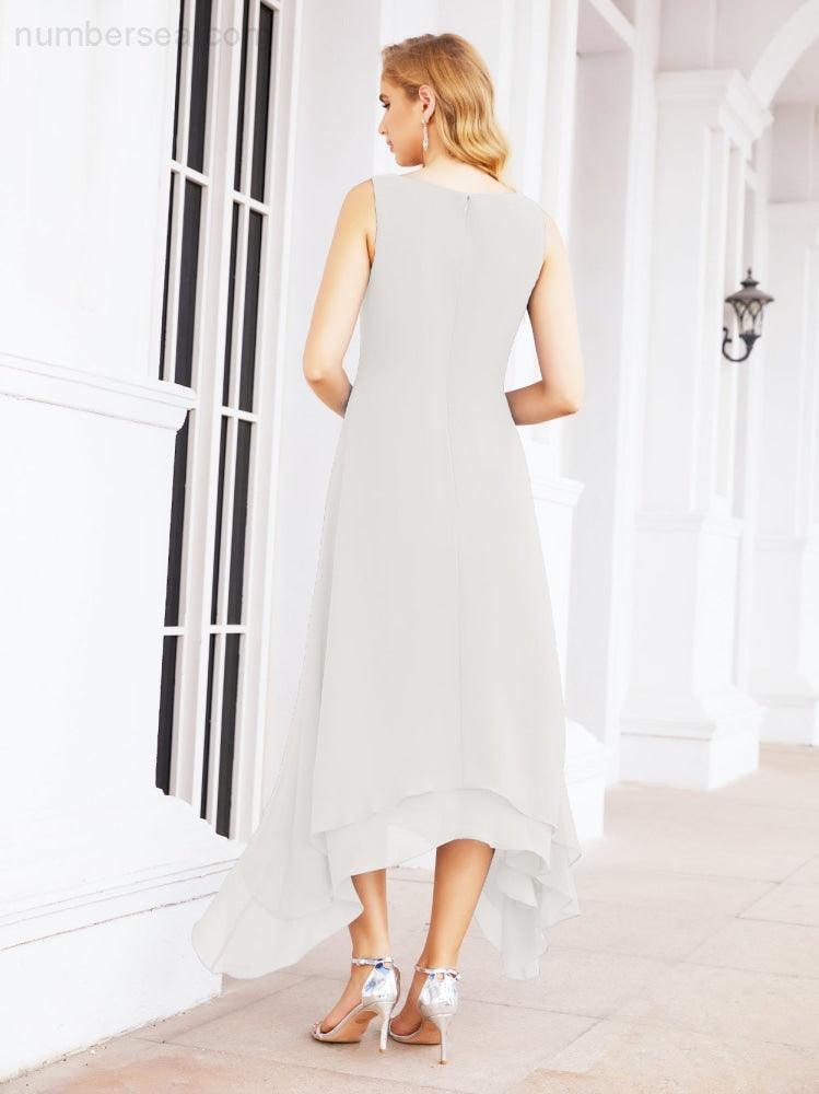 Sunnderly Two-Piece A-line Mother of The Bride Dress Formal Party Gown Dress SY28073
