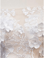 Engagement Vintage Formal Wedding Dresses Chapel Train Ball Gown Cap Sleeve Off Shoulder Tulle With Pearls Appliques