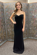 Sheath Sweetheart Long Prom Dress