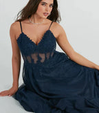 tulle and lace corset ball dress wide