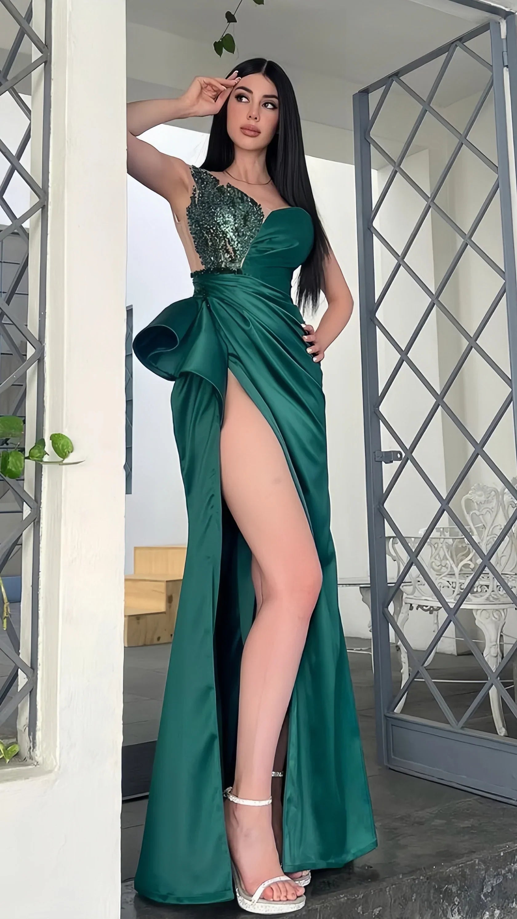 Sexy Prom Dresses Teenager Dance Dress, Long Party Formal Gown