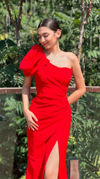 Mermaid Split Long Party Prom Dresses