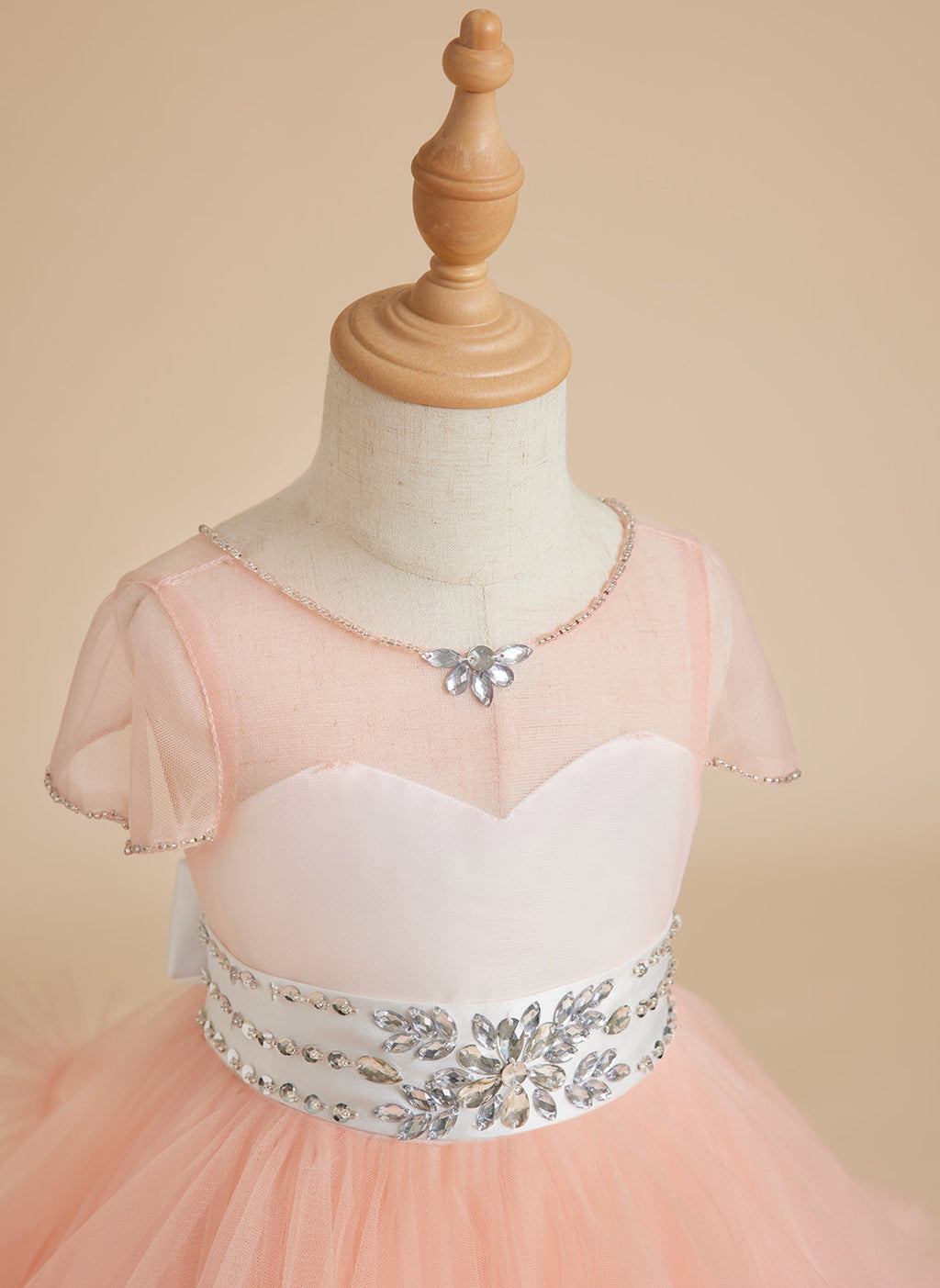 Ball-Gown/Princess Tulle Floor-length Flower Girl Dress
