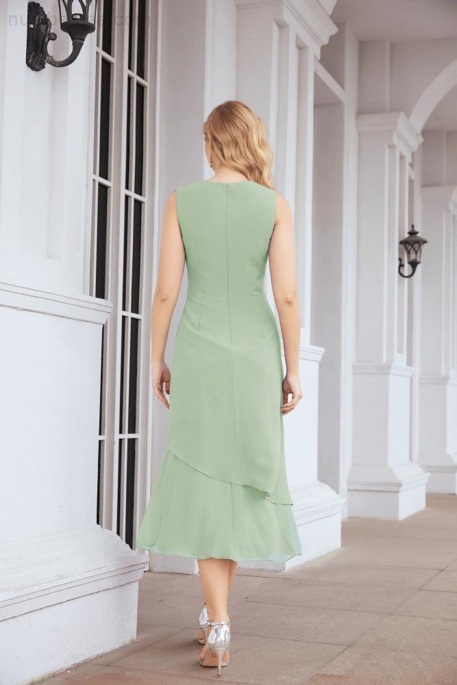Sunnderly Two-Piece A-line Mother of The Bride Dress Formal Party Gown Dress SY28072