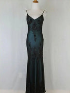 Sparkly Mermaid Sleeveless Spaghetti Straps Long Prom Dress