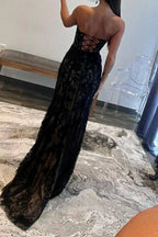 Mermaid Sweetheart  Corset Prom Dress with Appliques