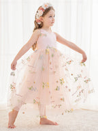 A-line Tulle Ankle-length Pink Dress (2003227599)
