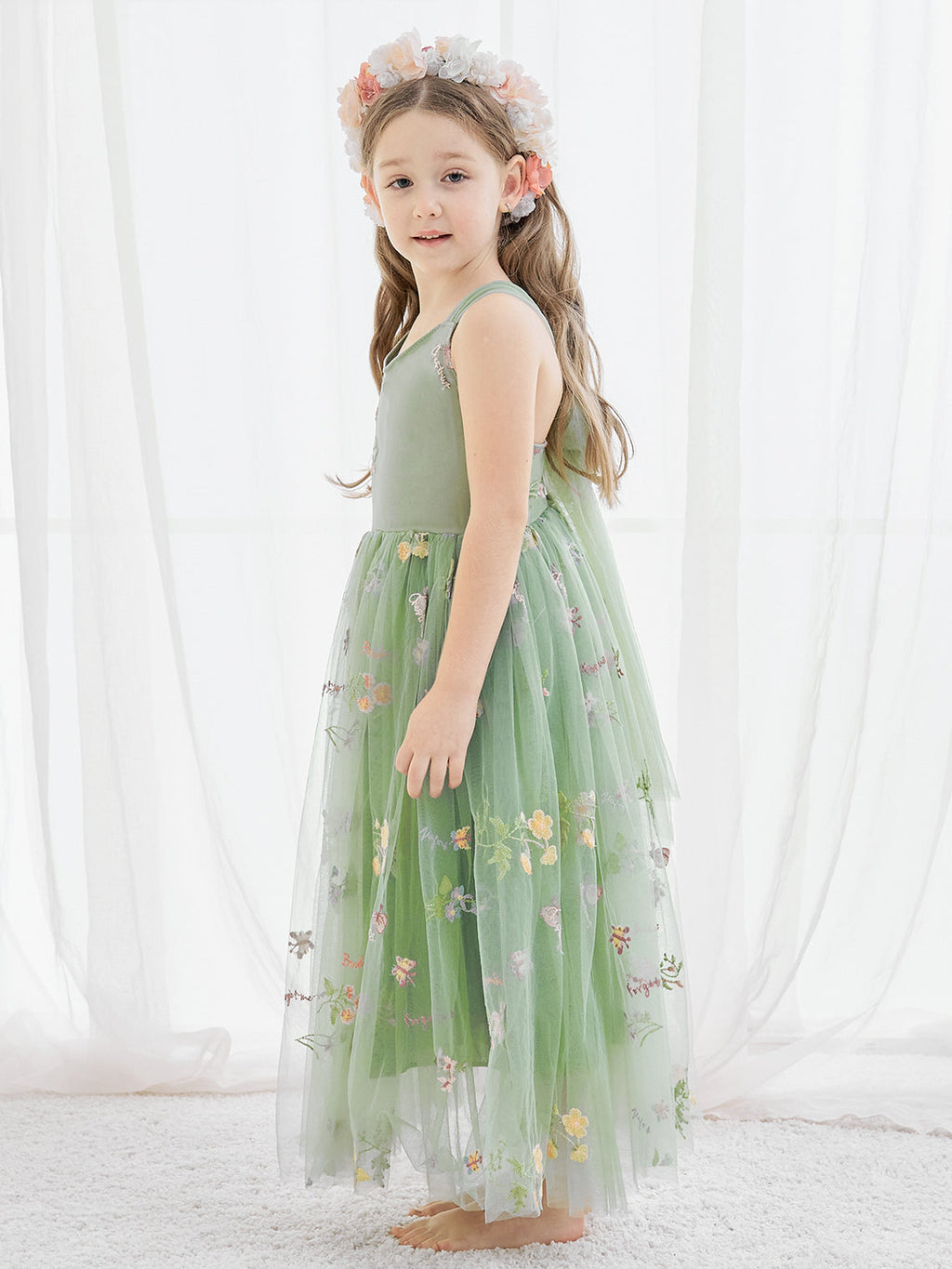 A-line Tulle Ankle-length Dress (2003227711)
