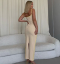Sexy Spaghetti Straps Mermaid Satin Straps Prom Dress