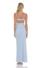 Sexy Spaghetti Straps Floral Open Back Mermaid Maxi Dress Prom Dresses