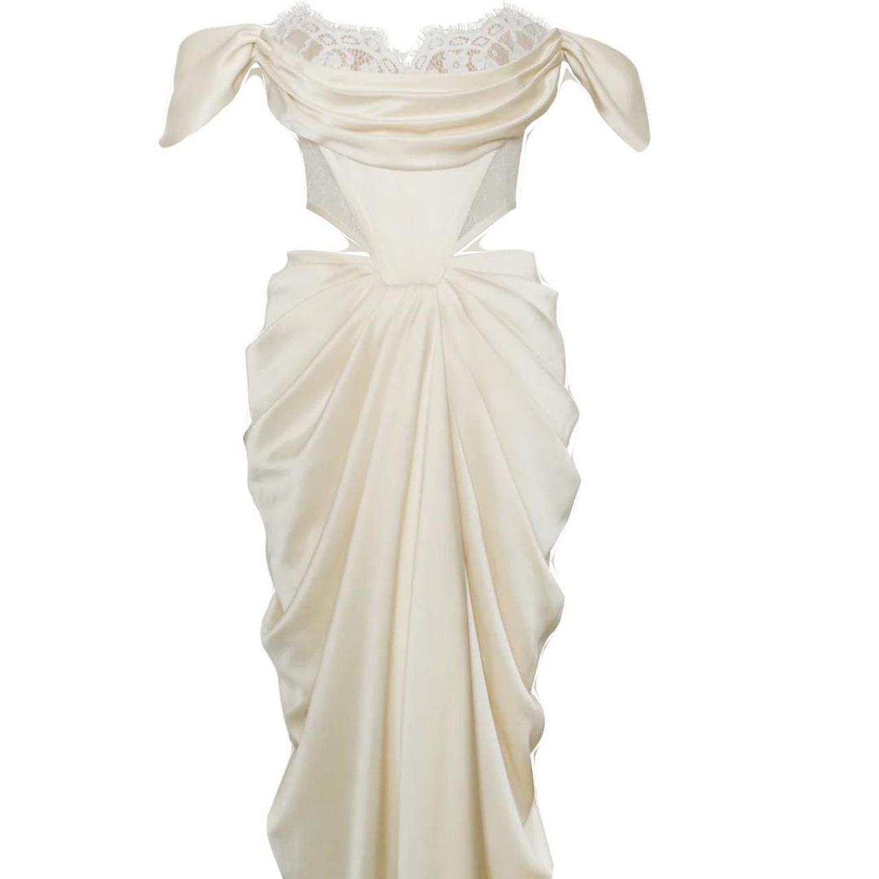 Sexy Mermaid Strapless Long Chiffon Prom Dress