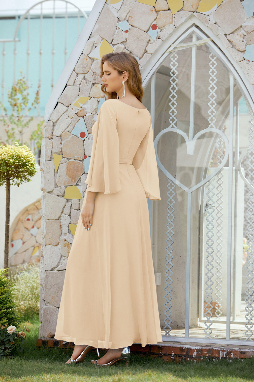 Sunnderly Mother of The Bride Dresses Formal Prom Dress for Wedding Guest SY28012