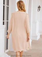 Sunnderly Mother of The Bride Dresses Prom Dress Casual Pleated Dress  SY28065