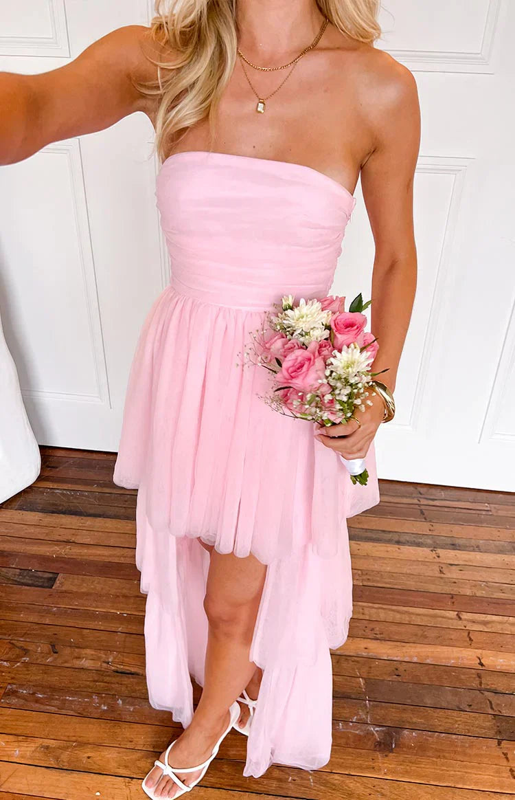 High-Low Maxi Dress