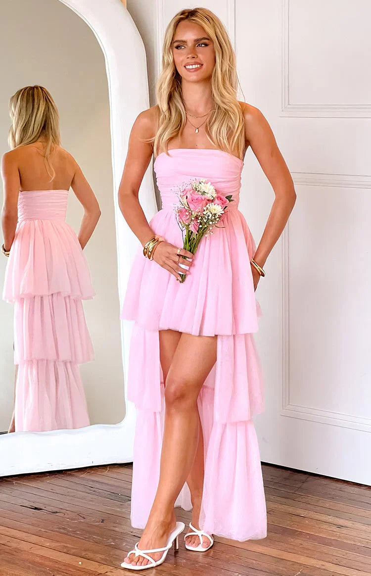 High-Low Maxi Dress