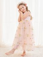 A-line Tulle Ankle-length Pink Dress (2003227599)